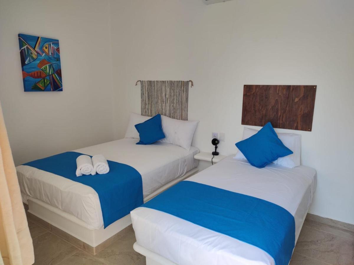 Blue Bocana Santa Cruz Huatulco Ngoại thất bức ảnh